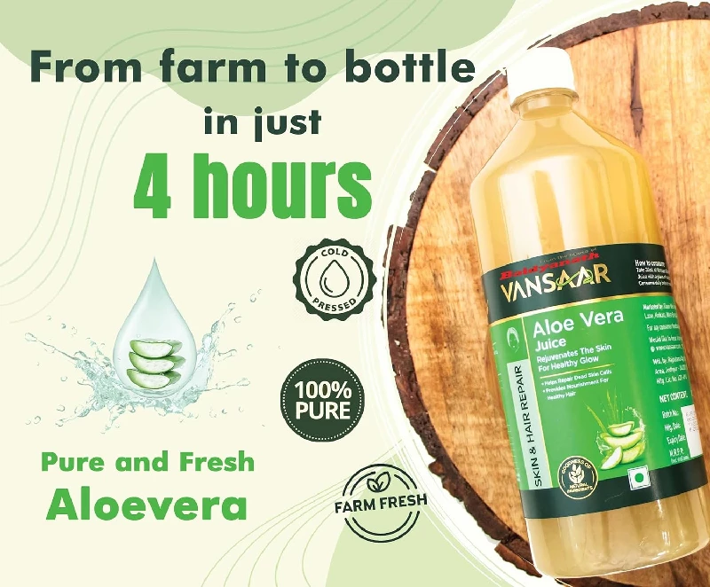 VANSAAR Baidyanath Aloe Vera Juice, 1 l-2.webp